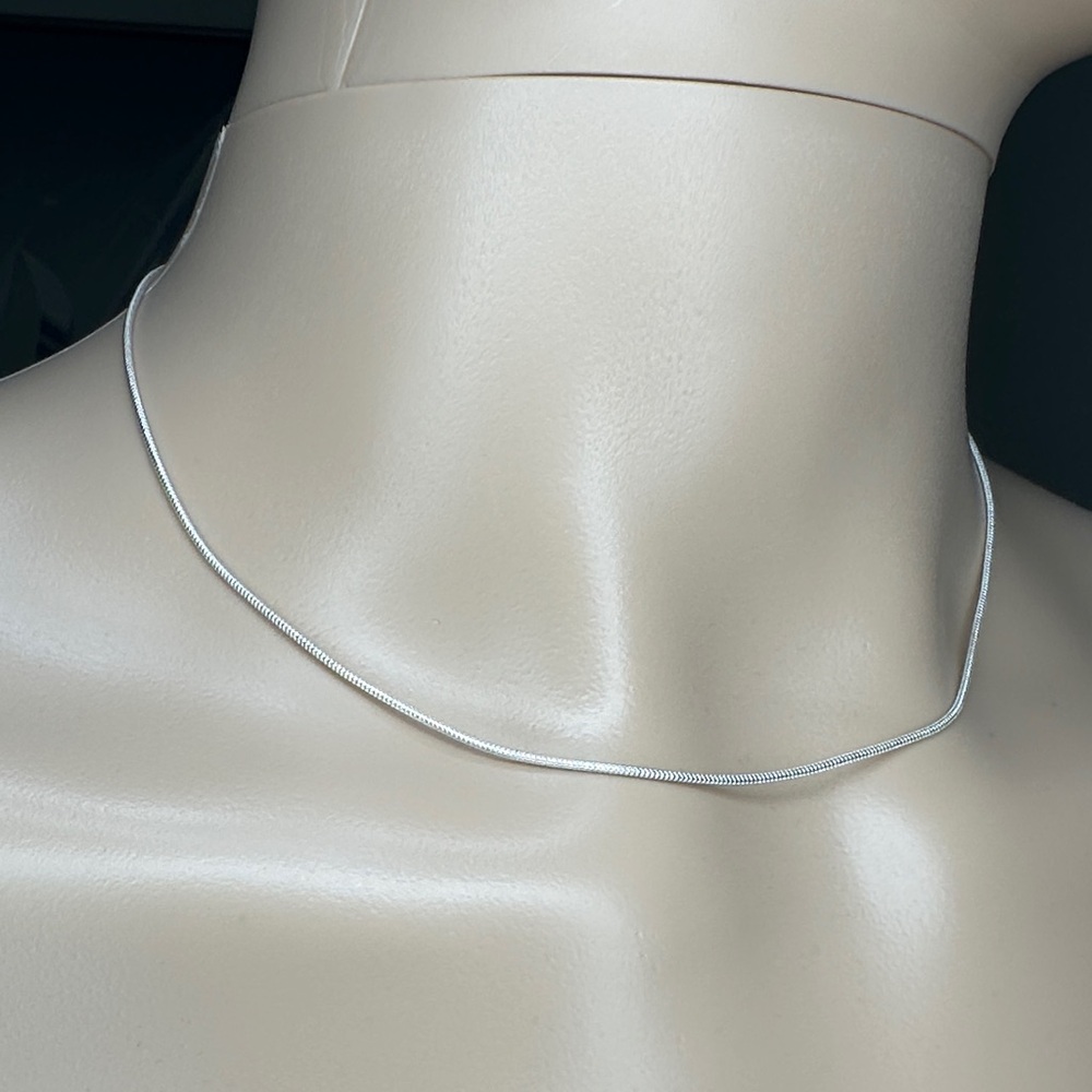 Sterling silver snake weave Necklace for Women